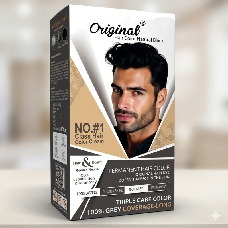 Original Natural Black Hair Colour